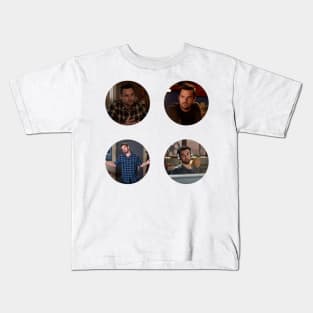 Nick Miller Sticker Pack Kids T-Shirt